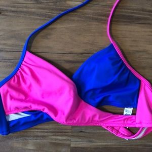 PINK bikini top (S)